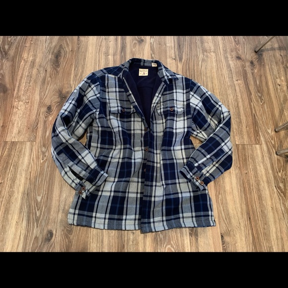Redhead Plaid Flannel Shirt Jacket 